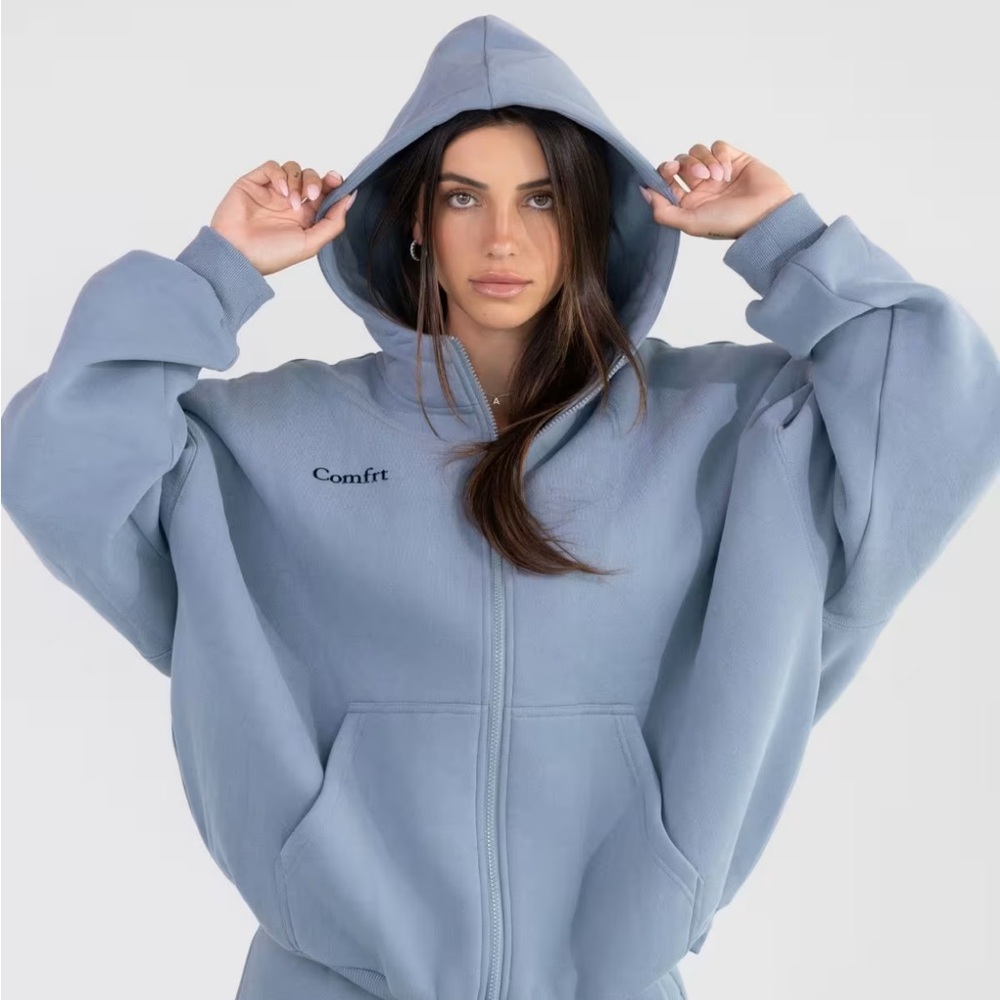 Comfrt Unisex Cloud Zip Hoodie
